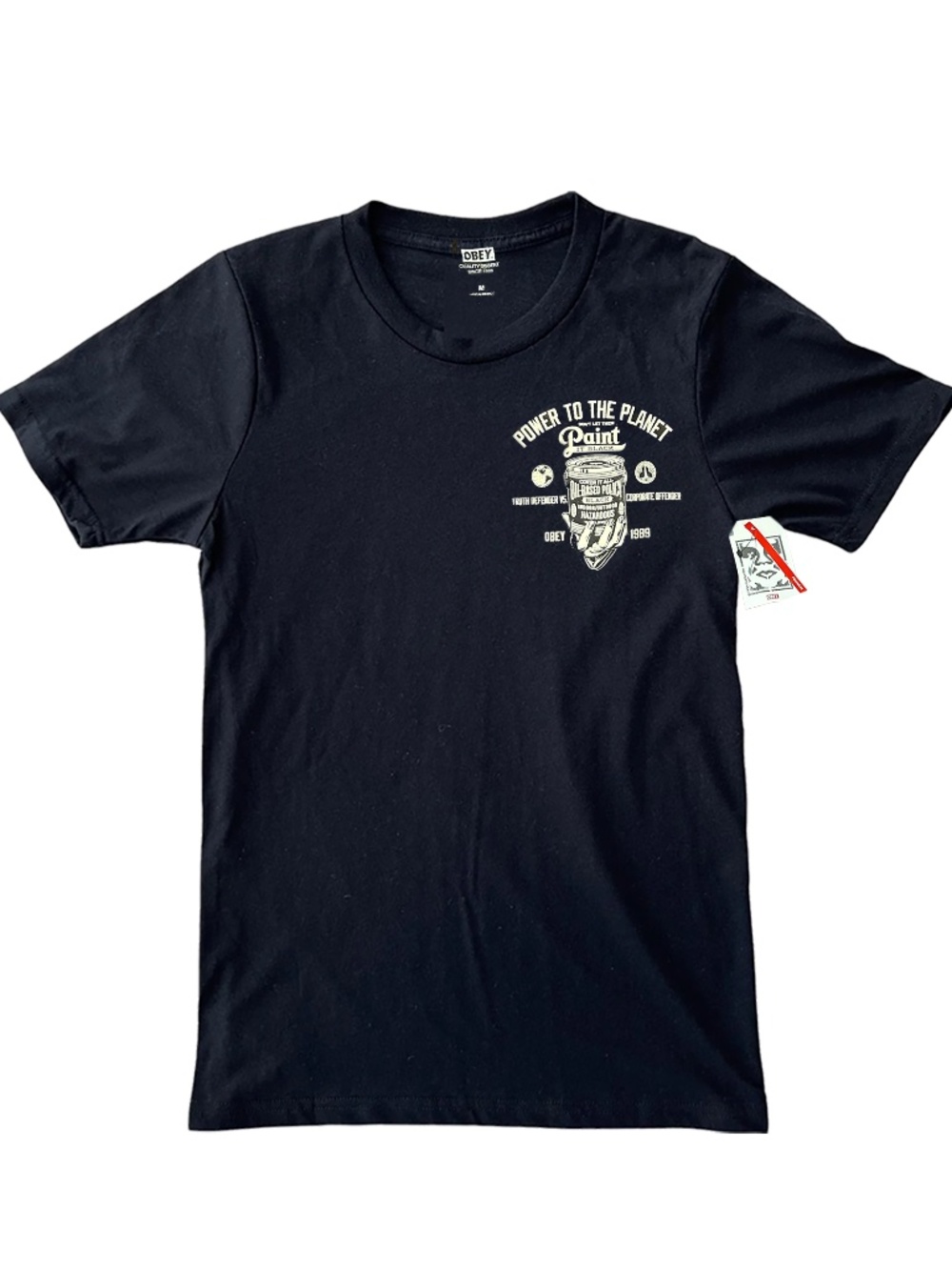 Obey Power to the Planet Tee